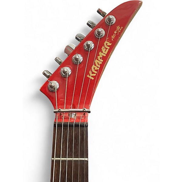 Used Kramer AEROSTAR ZX10 Candy Apple Red Solid Body Electric Guitar