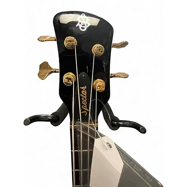 Used Spector Euro 4LX White Electric Bass Guitar