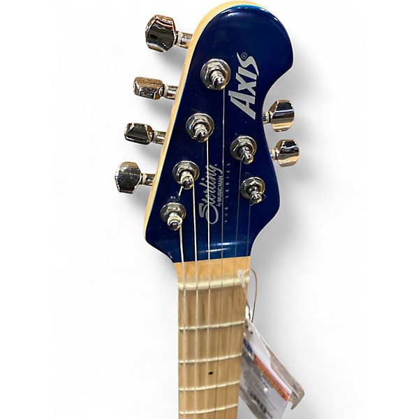 Used Sterling by Music Man Sub AX3 Axis Trans Blue Solid