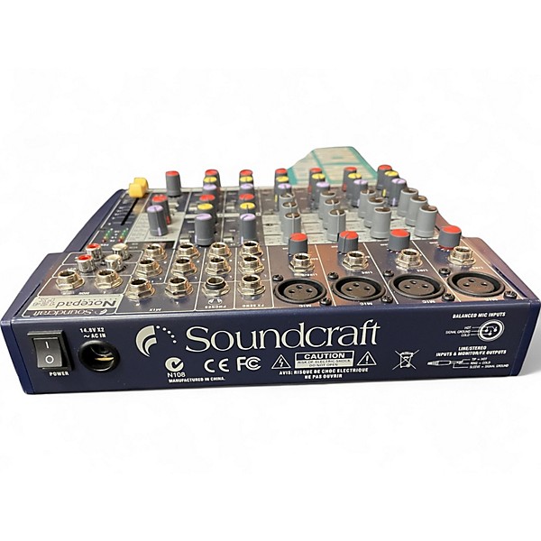 Used Soundcraft NOTEPAD 124FX Unpowered Mixer