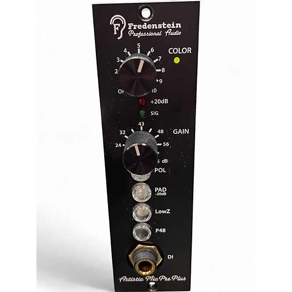Used Fredenstein Professional Audio Artistic Mic Pre Plus Microphone Preamp