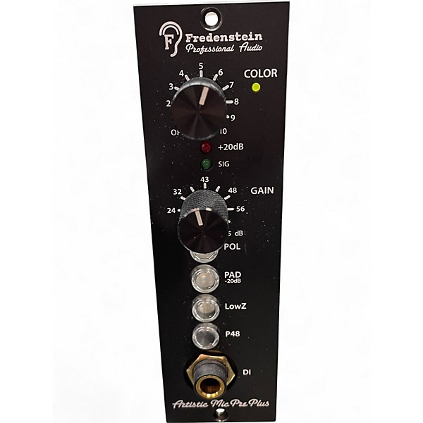 Used Fredenstein Professional Audio Artistic Mic Pre Plus Microphone Preamp