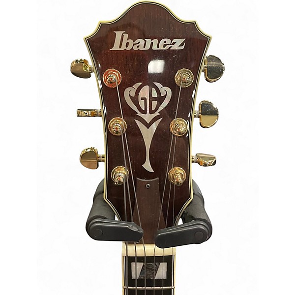 Used Ibanez LGB30 George Benson Signature Natural Hollow Body Electric Guitar