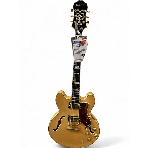 Used Epiphone Sheraton II Pro Natural Hollow Body Electric