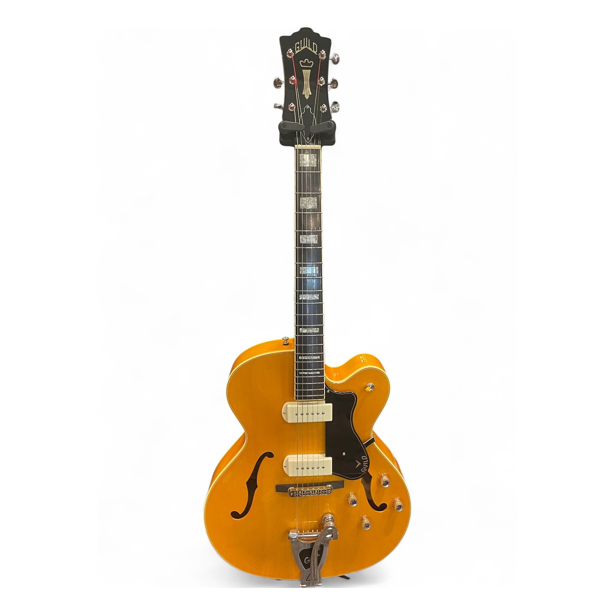 ギター Guild X-175B Used Guild X-175B Natural Hollow Body Electric Guitar