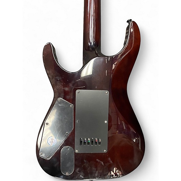 Used ESP MH1000ET DARK BROWN SUNBURST Solid Body Electric Guitar