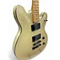 Used Squier Contemporary Active Starcaster Gold Hollow Body Electric Guitar