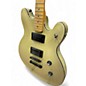 Used Squier Contemporary Active Starcaster Gold Hollow Body Electric Guitar