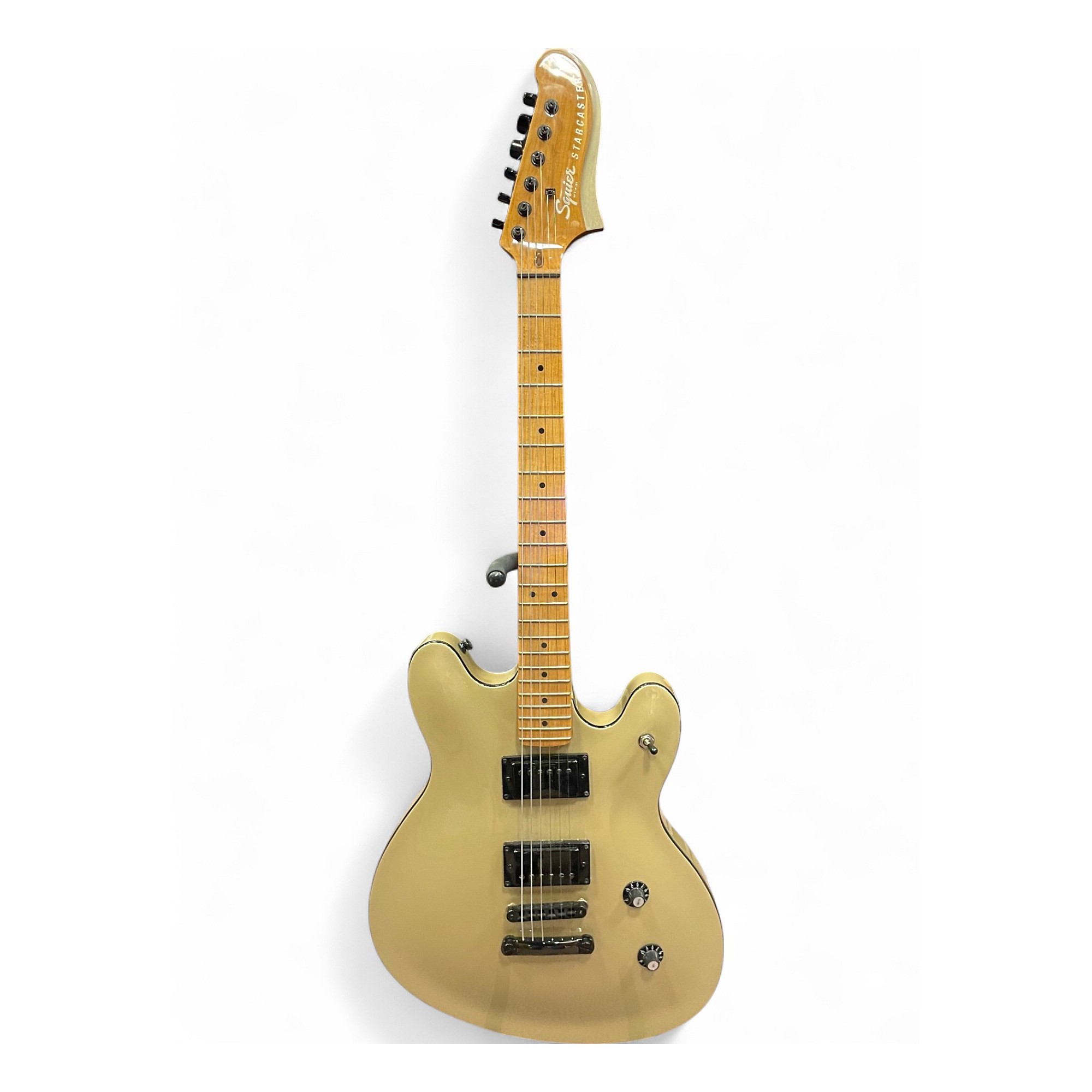 Used Squier Contemporary Active Starcaster Gold Hollow Body