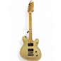 Used Squier Contemporary Active Starcaster Gold Hollow Body Electric Guitar