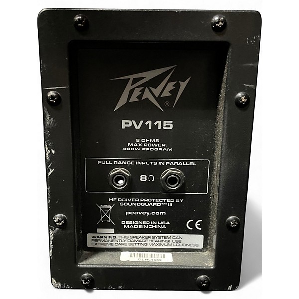 Used Peavey PV115 Pair Unpowered Speaker