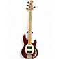 Used Sterling by Music Man STINGRAY Candy Apple Red Electric Bass Guitar