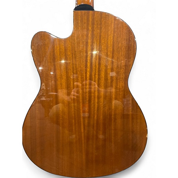 Used Lucero LC100CE Natural Classical Acoustic Electric Guitar