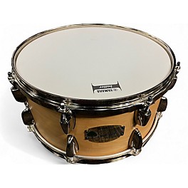 Used Yamaha 13X6.5 Steve Jordan Snare Natural Drum