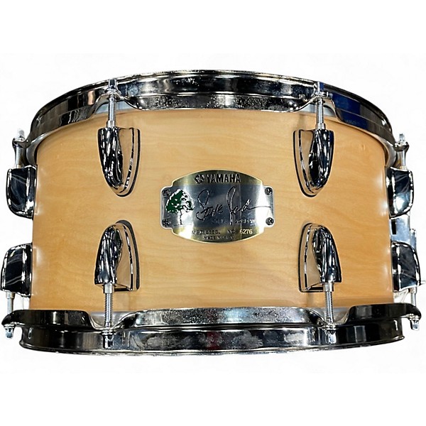 Used Yamaha 13X6.5 Steve Jordan Snare Natural Drum