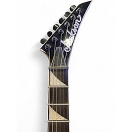 Used Jackson JS22 Dinky Transparent Blue Burst Solid Body Electric Guitar