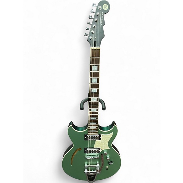Used Reverend TRICKY GOMEZ METALLIC ALPINE Hollow Body Electric Guitar