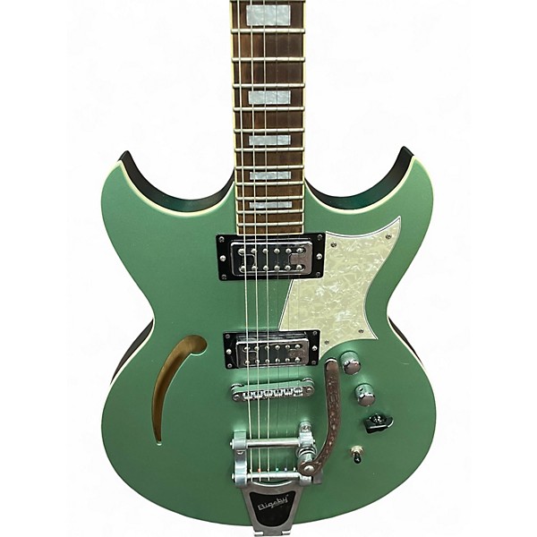 Used Reverend TRICKY GOMEZ METALLIC ALPINE Hollow Body Electric Guitar