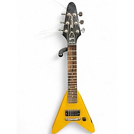 Used Maestro Mini Flying V TV Yellow Solid Body Electric Guitar