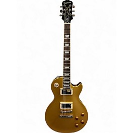 Used Epiphone Les Paul Standard 60's Metallic Gold Solid Body Electric Guitar