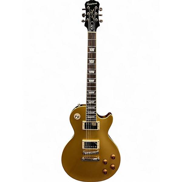 Used Epiphone Les Paul Standard 60's Metallic Gold Solid Body Electric Guitar