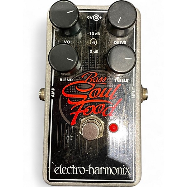 Used Electro-Harmonix Bass Soul Food Overdrive Bass Effect Pedal