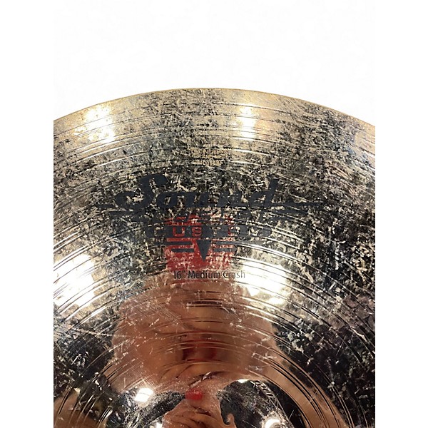 Used MEINL 16in soundcaster custom medium crash Cymbal