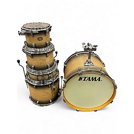 Used TAMA 5 Piece Silverstar dark ash burst Drum Kit