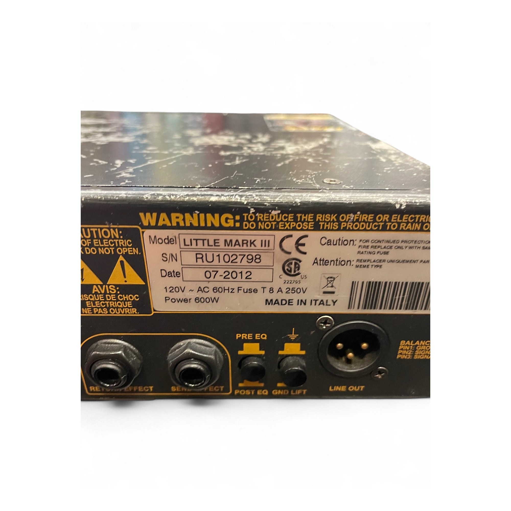 Used Markbass Little Mark III 500W Bass Amp Head | Guitar Center