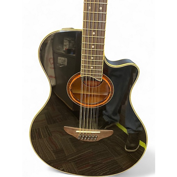 Used Yamaha APX700II-12 Ebony 12 String Acoustic Guitar