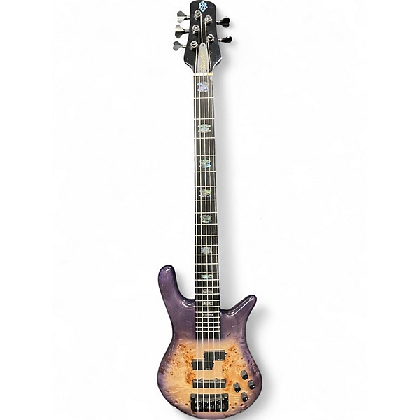 Used Spector EURO 5 CST VIOLET BURST Electric Bass Guitar
