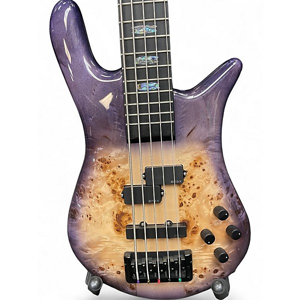 Used Spector EURO 5 CST VIOLET BURST Electric Bass Guitar