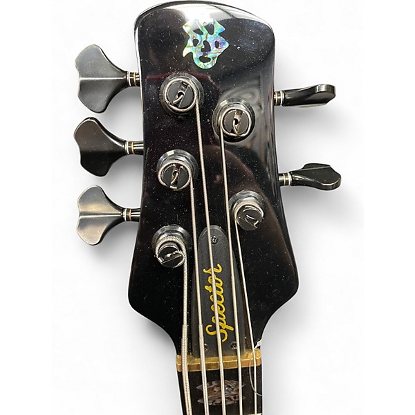 Used Spector EURO 5 CST VIOLET BURST Electric Bass Guitar