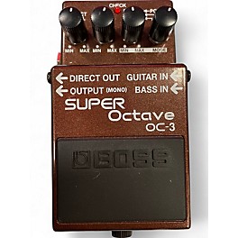 Used BOSS OC3 Super Octave Effect Pedal