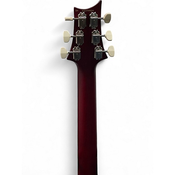 Used 2024 PRS S2 McCarty 594 Satin Cherry Tiger's Eye Solid Body Electric Guitar