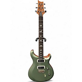 Used 2024 PRS S2 Custom 24-08 Satin Metallic Green Solid Body Electric Guitar