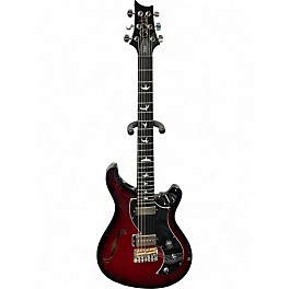 Used 2024 PRS S2 Vela Scarlet Sunburst Solid Body Electric Guitar
