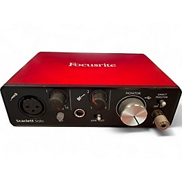 Used Focusrite Scarlett Solo Gen 2 Audio Interface