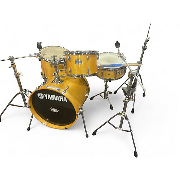 Used Yamaha 7 Piece stage custom 4 piece birch  Birch Drum Kit