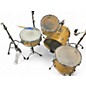 Used Yamaha 7 Piece stage custom 4 piece birch  Birch Drum Kit