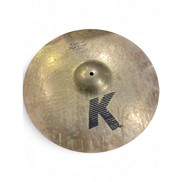 Used Zildjian 18in K Custom Fast Crash Cymbal