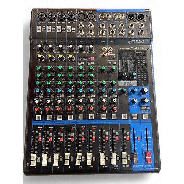 Used Yamaha MG12XU Unpowered Mixer