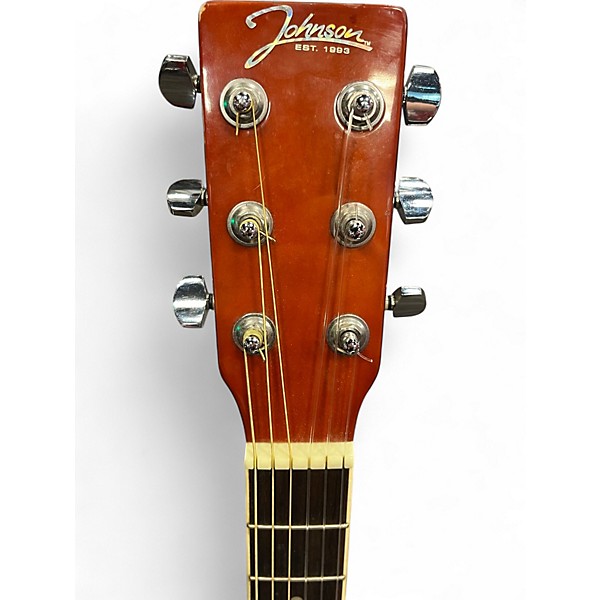 Used Johnson JG650TN Natural Acoustic Electric Guitar