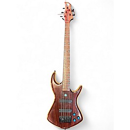 Used Steger Ying Yang  Natural Electric Bass Guitar