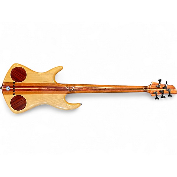Used Steger Ying Yang  Natural Electric Bass Guitar