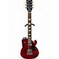Used Gibson Les Paul Studio Satin Red Solid Body Electric Guitar thumbnail