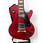 Used Gibson Les Paul Studio Satin Red Solid Body Electric Guitar