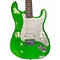 Used Squier Stratocaster HSS Green Solid Body Electric Guitar