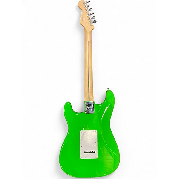 Used Squier Stratocaster HSS Green Solid Body Electric Guitar