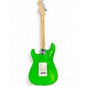 Used Squier Stratocaster HSS Green Solid Body Electric Guitar